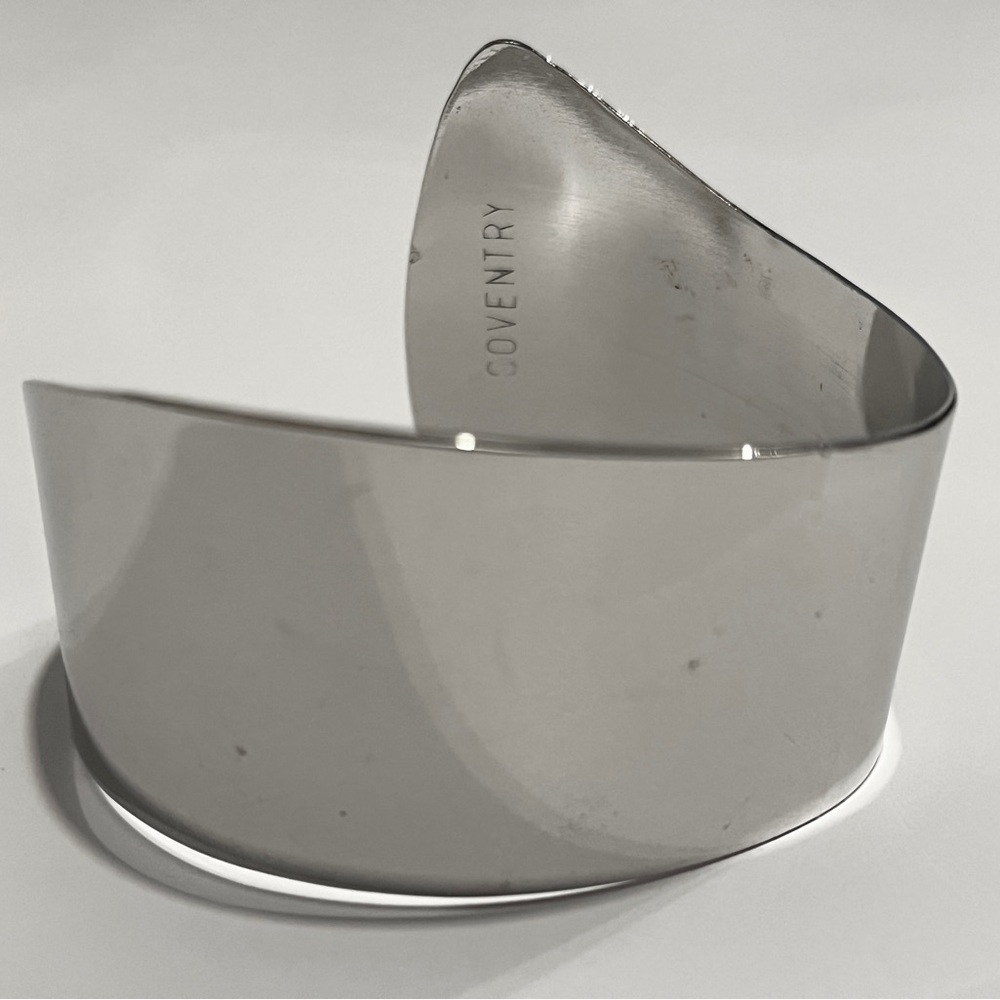 Coventry Sleek Silver Cuff Bracelet